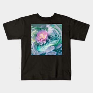 Flowing Flowers 3 Kids T-Shirt